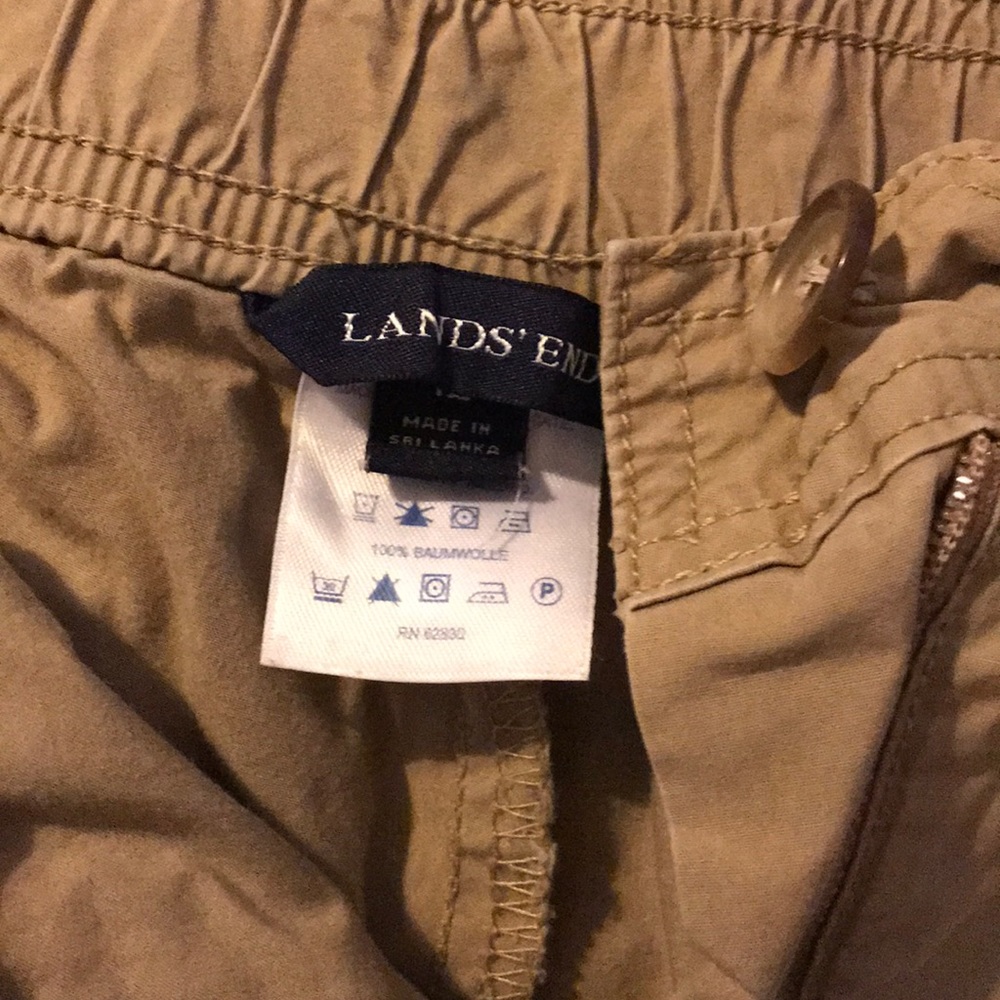 Lands End khaki skirt size 12 women’s - Picture 3 of 6